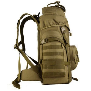 60L Waterproof Army Military Outdoor Climbing Tactical  Backpack for Hiking