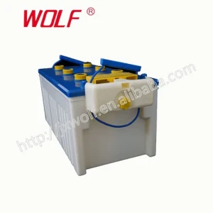 6TKA180 Dry charged  39kg lead acid tank batteries in stock