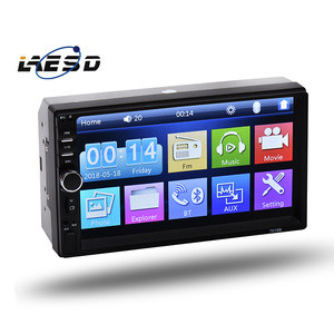 7 Inch Car Stereo MP5 MP4 Player,Radio Bluetooth/AUX IN/Two-Way Video Output Function/Rear View Camera Input Function