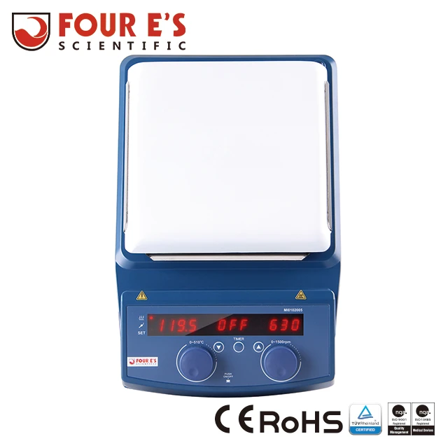 7 inch Chemical lab heating instrument hot plate magnetic stirrer