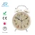 Import 8 inch hot selling jumbo metal twin bell alarm clock with light from China