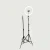 Import 8" selfie cell phone 12inch tripod stand folding integrated ring shaped fill light from China
