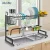 Import 85cm Drying Dryer Holder Metal Stand Plate Shelf Rack Two Tiers Dish Drainer Kitchen Storage from China