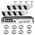 Import 8CH 1080P POE system 2MP IP Camera Cloud 8CH 1080P POE NVR CCTV System Night Vision Video Surveillance Kit from China