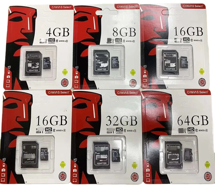 8GB 16GB 32GB 64GB 128 GB Taiwan Micro TF SD Card 256gb 512gb class 10 SD Memory Card