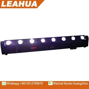 8x10w RGBW 4 in 1 led beam bar moving head,led wash light from Guangzhou factory