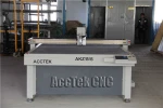 AccTek Cnc Oscillating Knife Leather Cardboard Carton Cutting Cutter Router Machine for PU