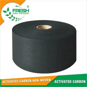 Activated carbon non-woven fabrics,material for facemask (manufacture)