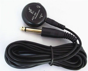 Adeline AD-35 Mini Piezo Pickup Contact Microphone Transducer with 3 Meters Cable for Acoustic Classical Folk Guitar