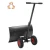 Import Adjustable handle  snow mover cart snow removal shovel and snow pusher with  double wheels from China