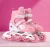 Import Adjustable Inline Skate Shoes Flashing Light Up Wheels Beginner Children Roller Skates Boys Girls Roller Skate from China