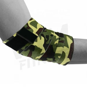 Adjustable New Weightlifting Bench Press Band Sling Shot Strength Fitness Elbow Wraps Weight Lifting Elbow Wraps Camo Elbow Wrap