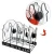 Adjustable Pot Rack and Pan Stand Organizer For Table-stand