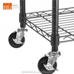 Adjustable Sturdy iron flower pot display wire rack Shelving Unit  kitchen office garage and more home storage