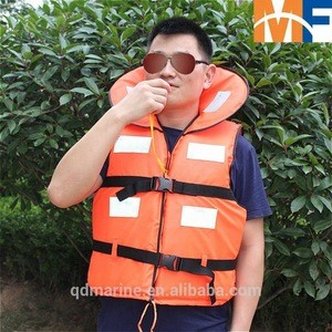 Adult Foam Swimming Life Jacket Vest with Whistle