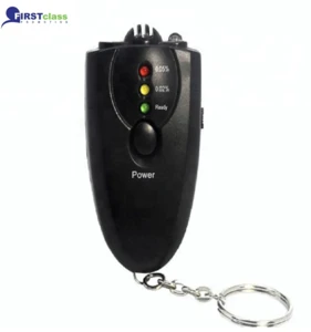 Alcohol Tester Flashlight Led Display Keychain Alcohol Breath Analyzer Detector