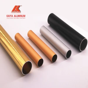 aluminium hollow bars tubo redondo de aluminio 6063 6061 aluminio perfil aluminum pipe 1 1/2 inches custom aluminium tube/bar