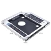 Aluminum 2nd HDD Caddy 9.5mm SATA 3.0 SSD Case HDD Enclosure for Apple Macbook Pro Air 13&quot; 15&quot; 17&quot; SuperDrive Optibay