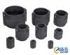 aluminum air pipe 90 degree elbow connector tube fitting Air-Compressor Parts equal socket Compressed air system