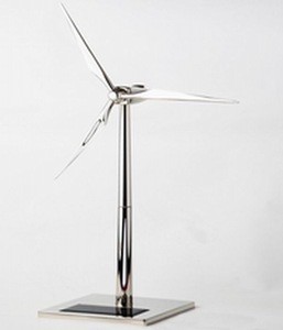 Aluminum alloy windmill power by solar also called wind turbine toys