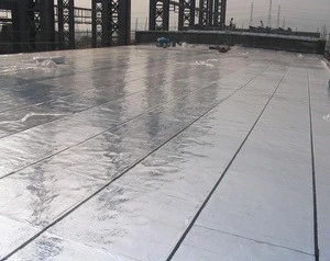 aluminum film Self-adhesive bitumen waterproof membrane for flat roof