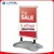 Import aluminum material silver outdoor water base poster sign stand from China