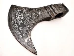 AMAZING DAMASCUS HANDMADE VIKING AXE (NMT-1907)