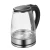 Import Amazon Electric Jug 1.8L Coffee Water Tea Maker Clear Body Healthy Choice Glass Electric Kettle from China