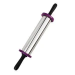 Amazon hot- sale kitchen Pastry Non Stick Stainless Steel Adjustable baking flour stainless steel Rolling pin