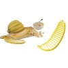 Amazon Hot Selling Plastic Banana Shape Banana Slicer Cutter For Salad Kitchen Utensils Fruit Separator CutterTools