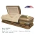 Import ANA funeral supplies American Style coffin velvet Interior 18 Ga steel metal Casket from China