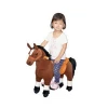 Animal walking plush riding horse toy kids ride on toys