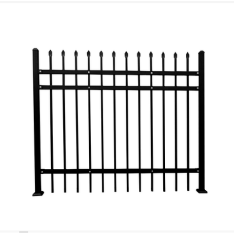 anping county xingpeng wrought picket fence factory/decorative wrought iron fence low price