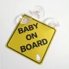 Any Size Baby on Board Sign Windshield Stickers Use Baby On Board Car Sticker
