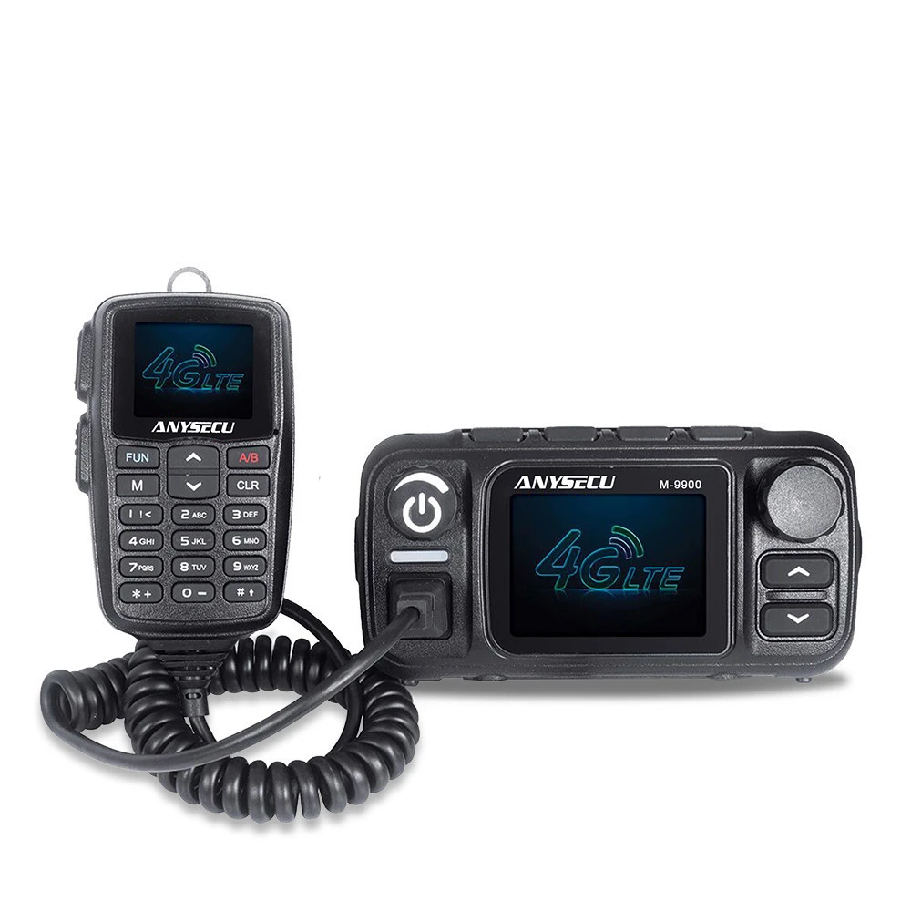 ANYSECU  Network PTT walkie talkie 4G LTE  UHF VHF Dual Band 25W M-9900  Cross Band Repeater Communciator Real PTT Network Radio