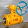 API 6D high pressure cast steel ball valve,flange end,300LB,600LB,900LB,1500LB,trunnion ball,full bore,2 pc or 3pc body