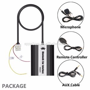 Apps2car AUX USB Bluetooth Adapter Digital Music MP3 Player Changer for Infiniti FX35/FX45, G35, G37, QX56, EX35