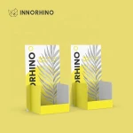 Art Card Promotion Pamphlet Display Rack Stand Paper Box Folded Countertop Brochure holder Stand Flyer Custom Logo Design OEM