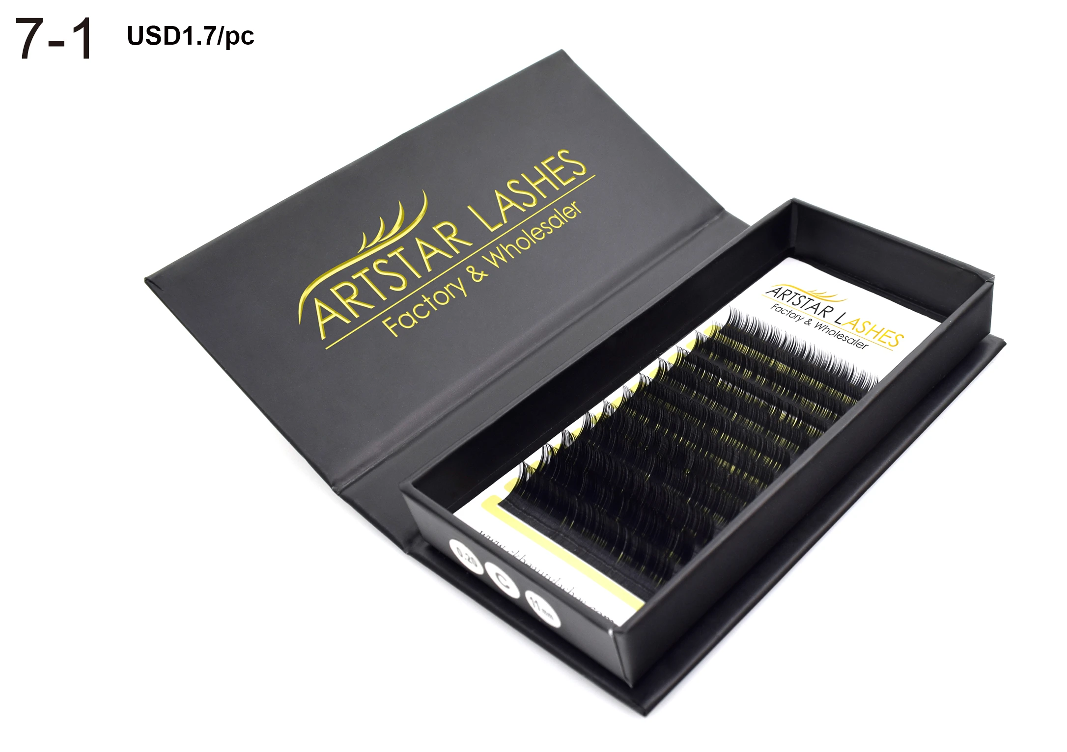 Artstarlashes Fast selling synthetic false eyelashes extension best quality mink eyelash extensions false lashes