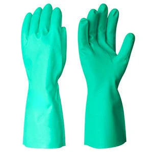 ASL 33cm Cheap Nitrile Chemical Gloves Long
