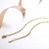 ATHENAA 8 gram 24k gold Water wave chain designs 4cm tail chain