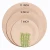 Import Attractive price new type  fruit plate bamboo dinnerware  natural bamboo plates from China