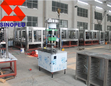 Automatic Glass Bottle Crown Cap Soda Water Making Machine For Soda Water Filling Plant