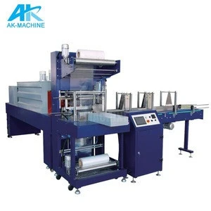 Automatic Small pet bottle pe Film Heat Tunnel Shrink Wrapping Machine automatic pe film shrink wrapping machine