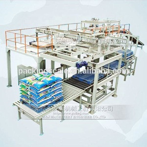 Buy Automatic Stacking Pallet Packaging Line Industrial Palletizing ...