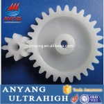 AYCG high quality wear resistant pe double worm spur gear bevel gear