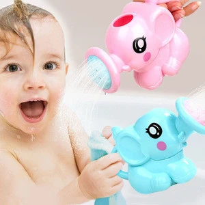 Baby Bath Toy Custom Plastic Animal Elephant Shower Swimming Bathtub Toys for Kids