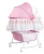 Import Baby sleep bed cradle swing automatic cot swing kids bed C602 from China