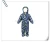 Import baby winter coverall with colorfull printed from China