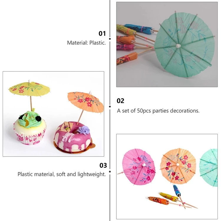 Bacteria free best selling paper umbrella cocktail picks on discount sale